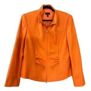 ESCADA Bristol Cashmere & Silk Blend Full Zip Blazer Jacket women’s 42/US sz/ 10